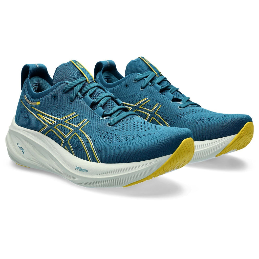 Asics Gel-Nimbus 26 Men's - Evening Teal/Mustard