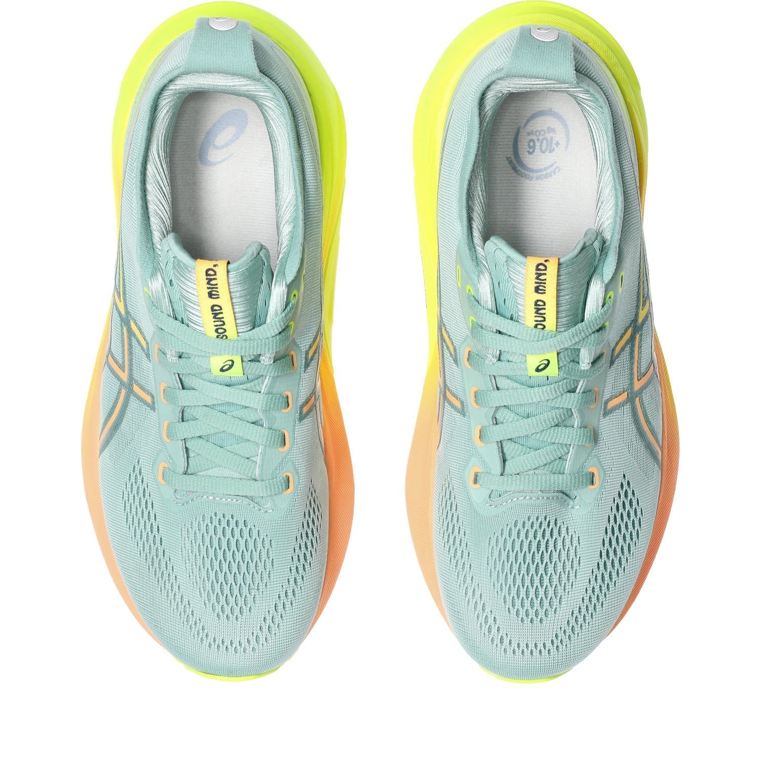 Asics Gel-Kayano 31 Women's Paris  - Light Celadon/Safety Yellow