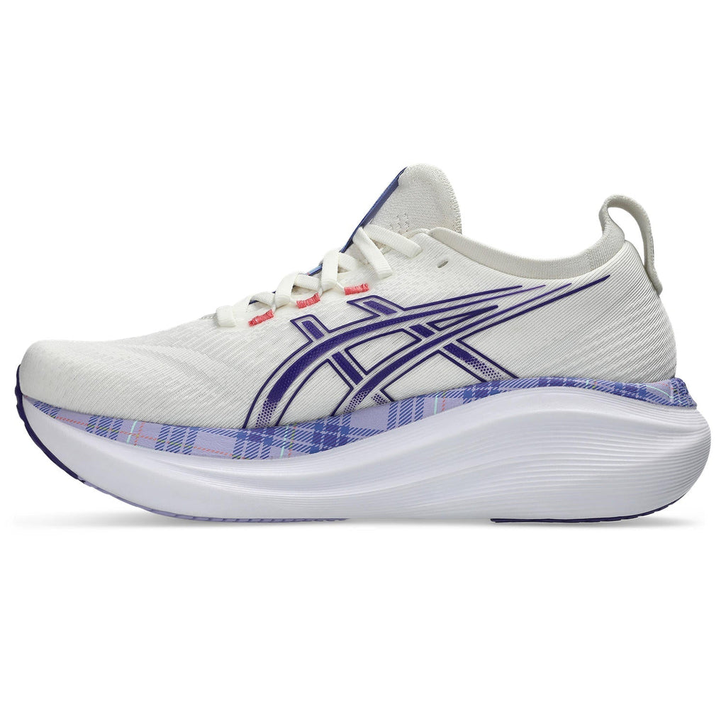 Asics Gel-Nimbus 27 Women's - Cream/Gentry Purple