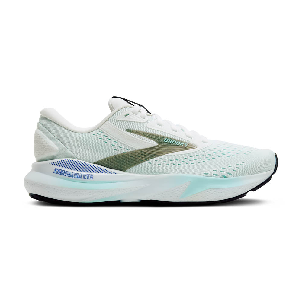 Brooks Adrenaline GTS 24 Wide Women's - White/Limpet Shell/ Amparo