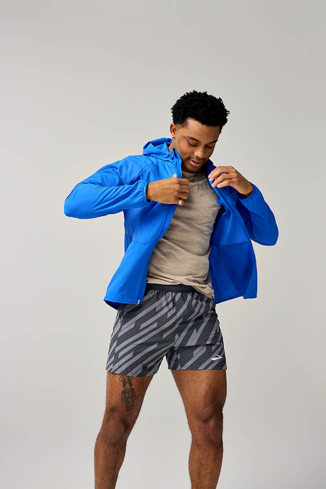 Brooks Canopy Jacket Men's - Neo Blue