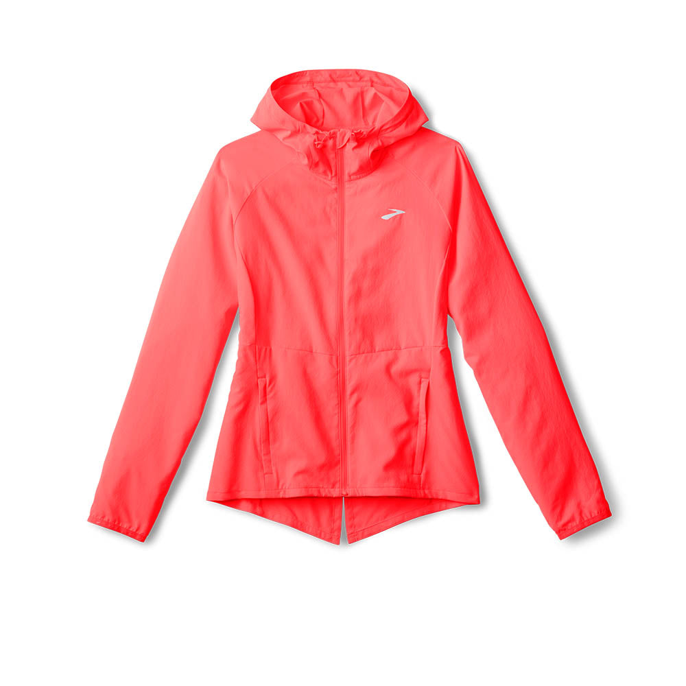 Brooks Canopy Jacket Women's - Neo Cayenne