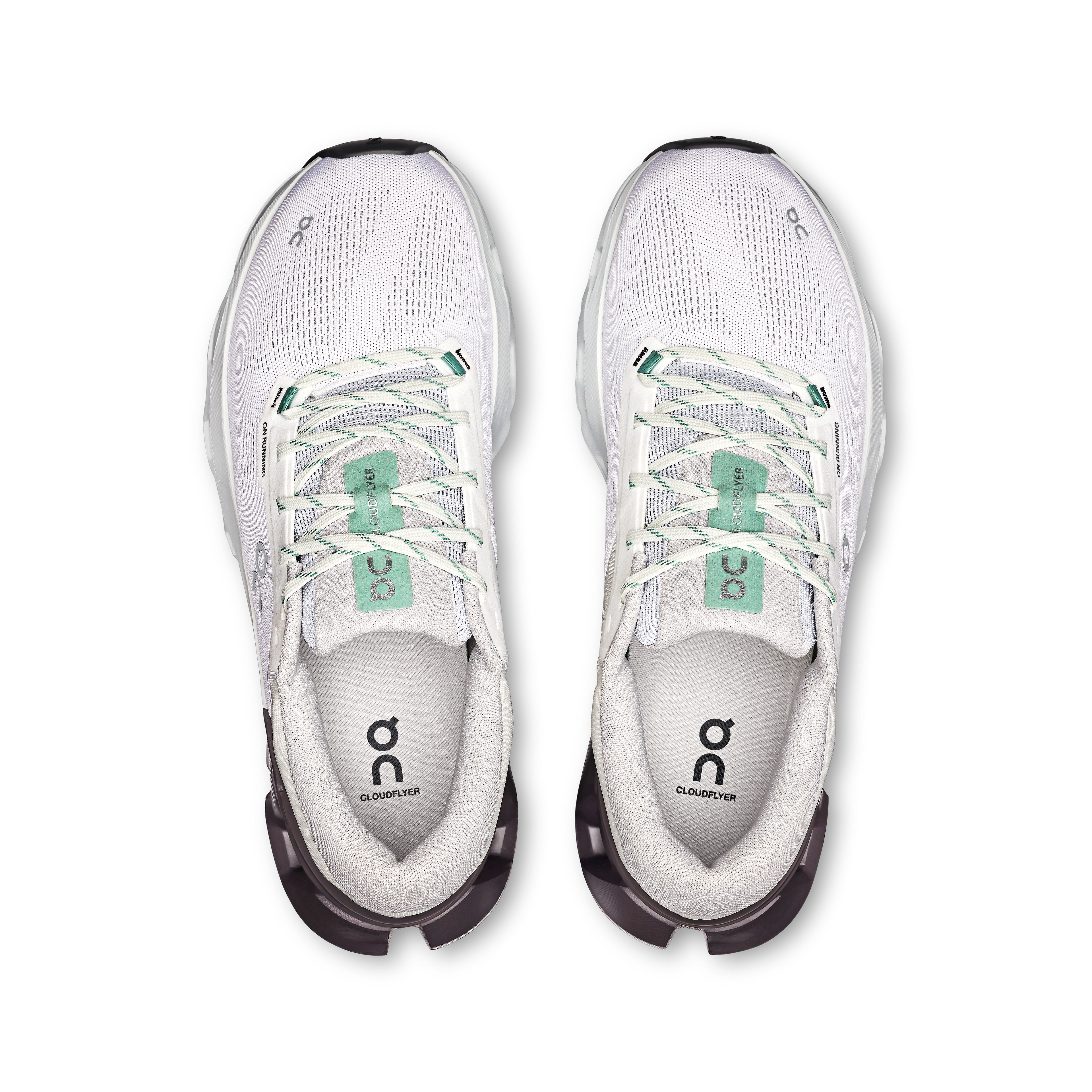 On Men's Cloud Flyer 5.0 White Pebble