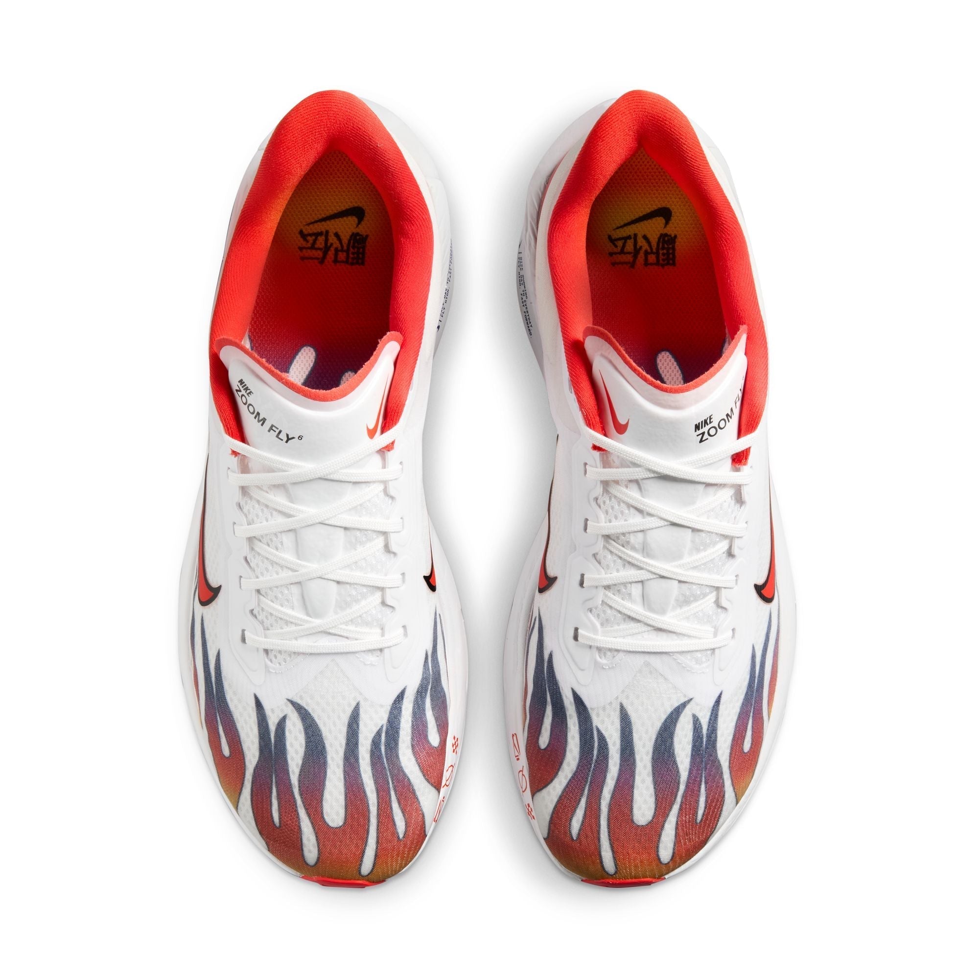 Nike Zoom Fly 6 Men's - White/Habanero Red