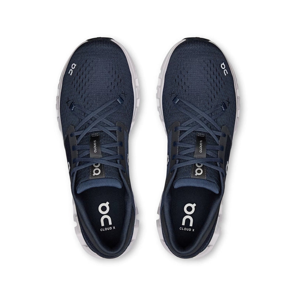 On Men's Cloud X4 Ink Ivory