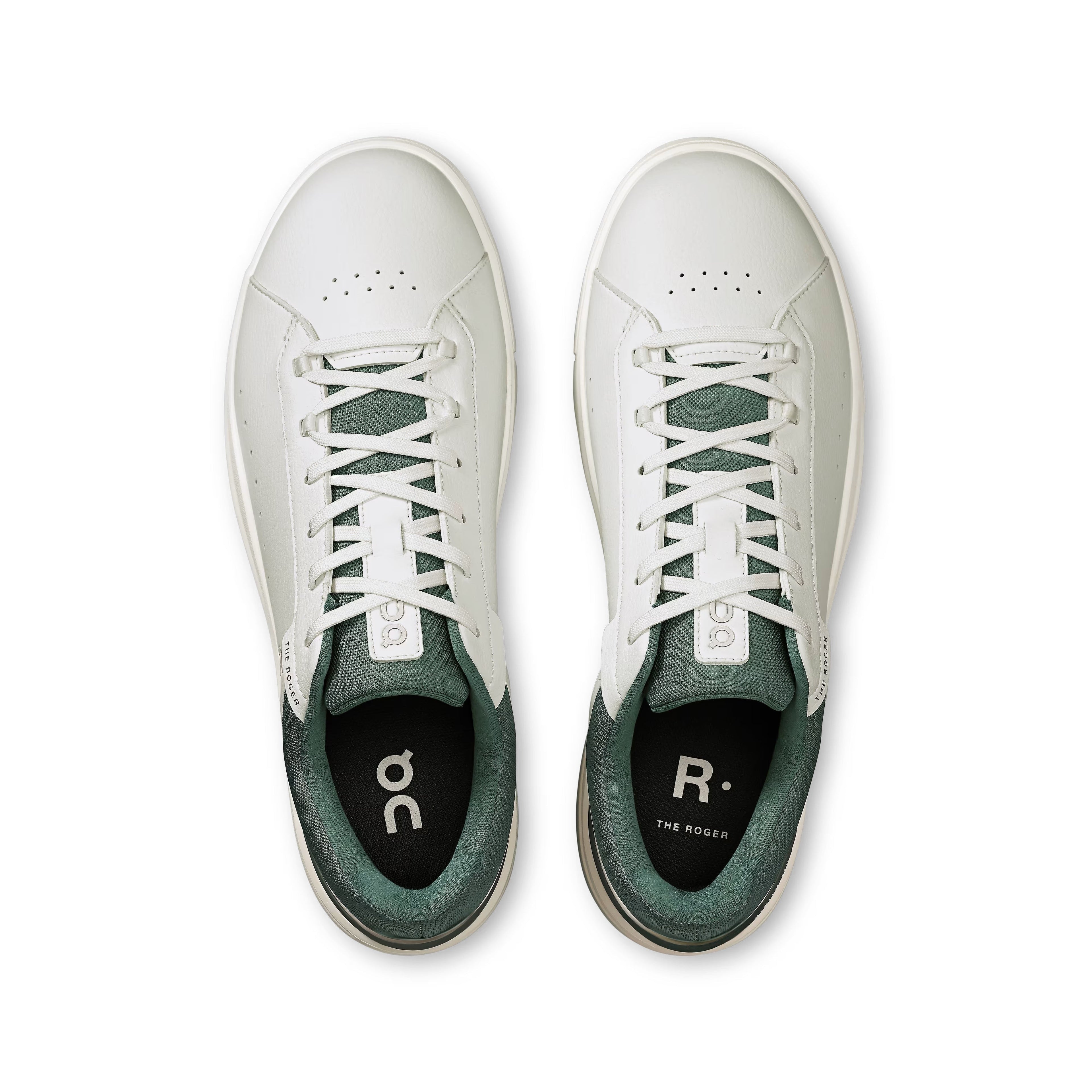 On Men's THE ROGER Advantage White Olive