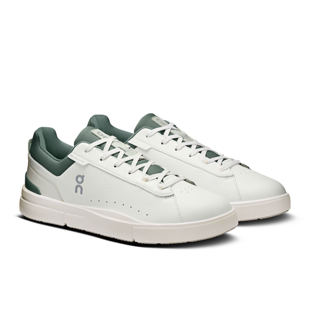 On Men's THE ROGER Advantage White Olive