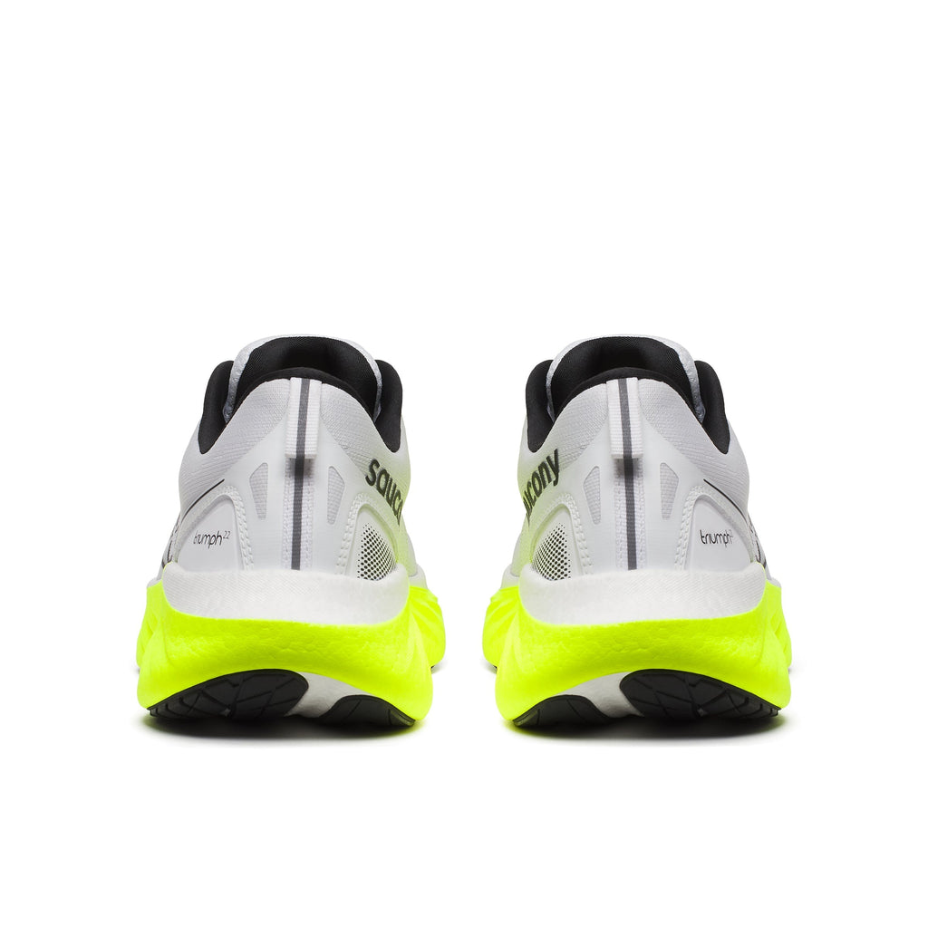 Saucony Triumph 22 Men's - White/Citron Blanc/Citron