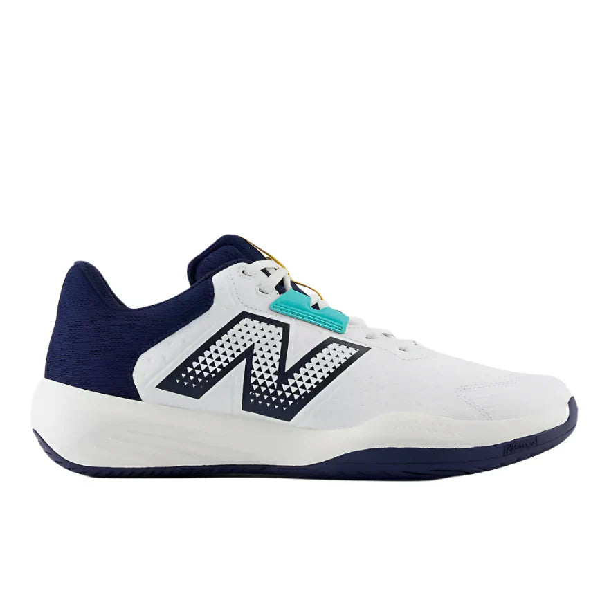 New Balance M696v6 Wide Men's - White/NB Navy/Cyber Jade