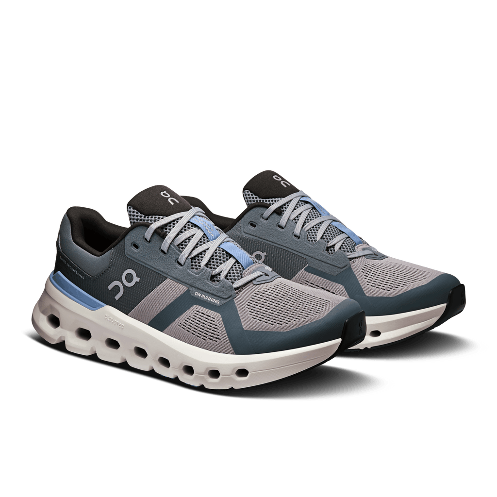 On Men's Cloud Runner 2 Alloy Chambray