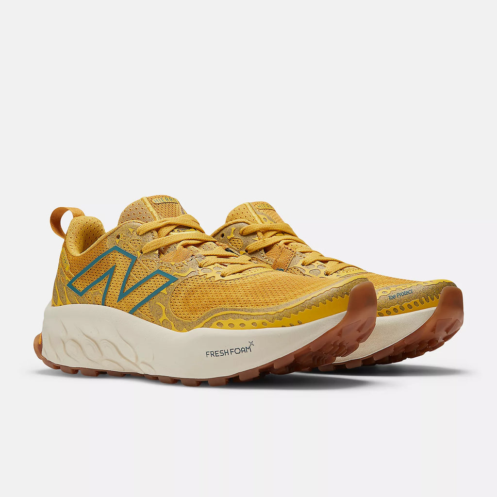 New Balance Fresh Foam X Hierro V8 Wide Men's - Btterscotch/Ginger Lemon/Deep Sea